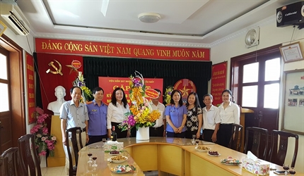 VKS quận Cầu Giấy chào mừng ngày thành lập ngành 26/7